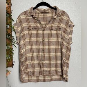 Prana women's McCray plaid shirt